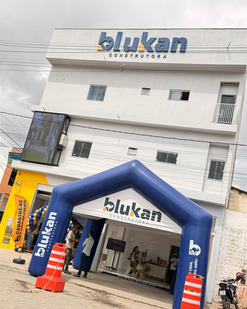 Inauguração do Stand de Vendas Blukan